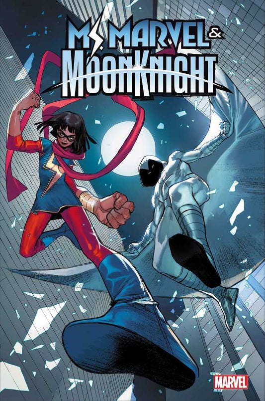 Ms Marvel & Moon Knight 1 cover a