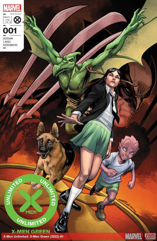 X-Men Unlimited: Green 1 cover a